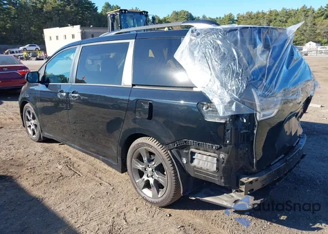 2016 Toyota Sienna Se 8 Passenger from USA, damaged, VIN 5TDXK3DC8GS705683